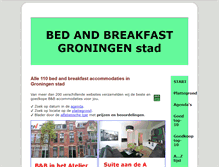 Tablet Screenshot of groningenbedandbreakfast.com